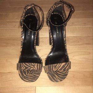 Tiger/Zebra Print Heels